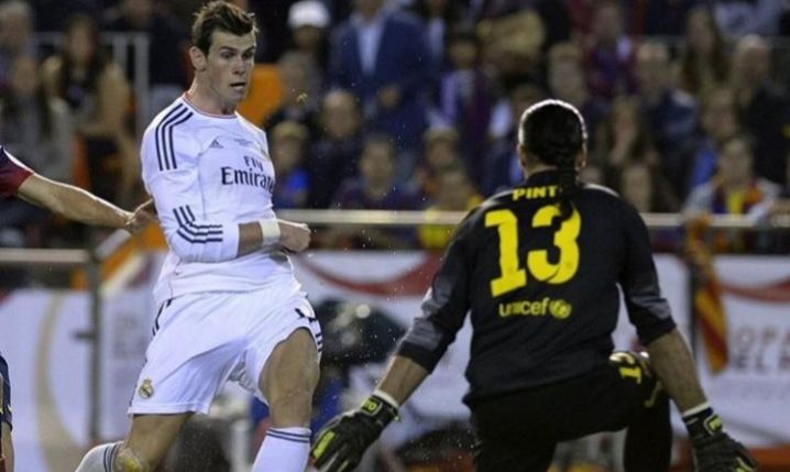 Takie zdjęcie dodał Bale po wylosowaniu Barcelony... :D
